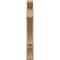 Ekena Millwork 5 1/2-in W x 34-in D x 38-in H Balboa Slat Rough Cedar Woodgrain TimberThane Outlooker, Primed Tan OUTUR055X34X38BOA24RCPR - alternate 2